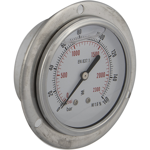MANOMETER.D.63 FLANG.0/160 1/4 Detail von MANOMETER.D.63 FLANG.0/160 1/4 305