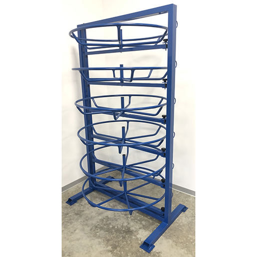 Détail de TOUR PORTE-TUYAU A 6 POSITION 300