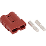 Kit mit Leistungssteckverbindern 50 A 600 V ANDERSON SB50 rot