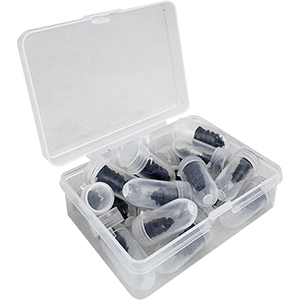 Kit de parches tipo tornillo autovulcanizable para neumáticos