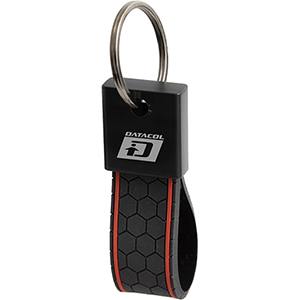 Metallschlüsselanhänger DATACOL schwarz matt