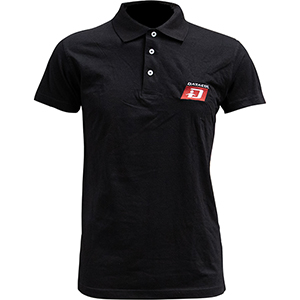 Schwarzes DATACOL-Polo