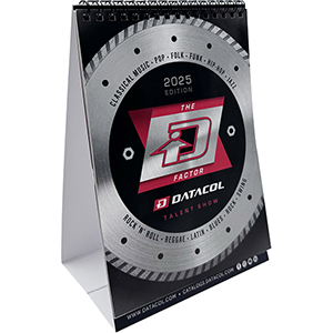 Calendario sobremesa Datacol 2025