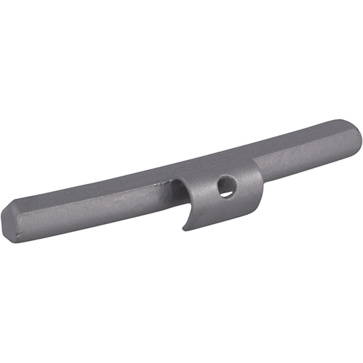 Contrapeso de zinc pintado en gris para llantas de aleación 45 g Detalle de Contrapeso de zinc pintado en gris para llantas de aleación 45 g 300