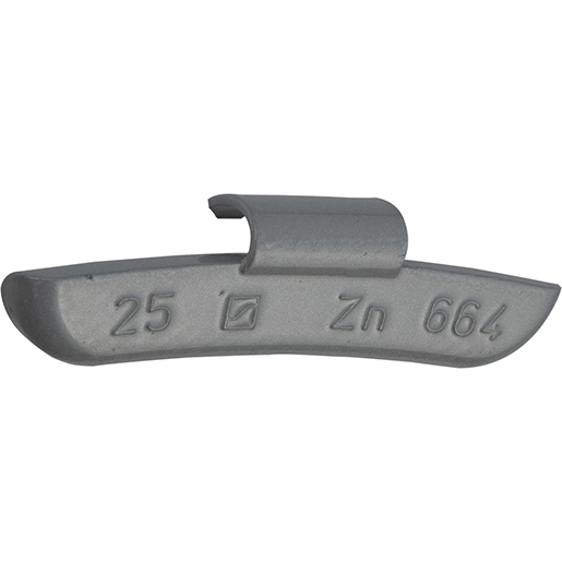 Contrappeso mod 664 zinco plastificato grigio cerchi lega