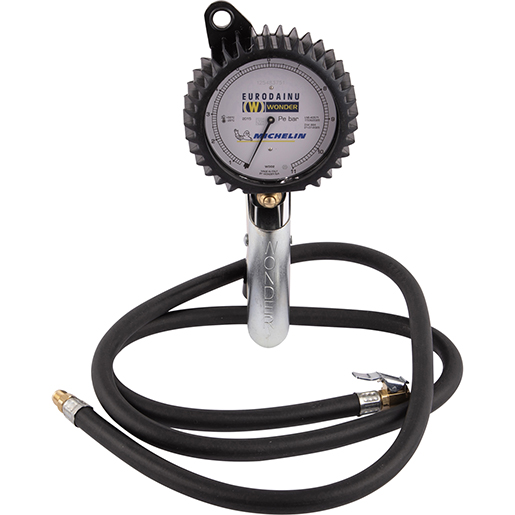 Pistola di gonfiaggio con manometro EURODAINU omologata