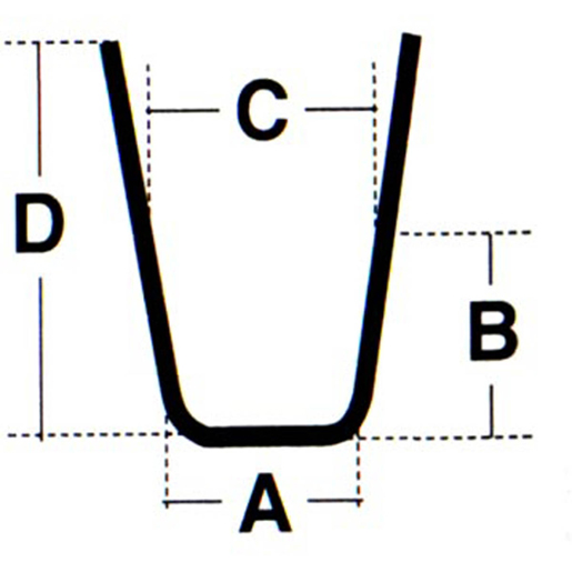 CUCHILLA CUADRADA W4 (20PZ) Dibujo técnico de CUCHILLA CUADRADA W4 (20PZ) 100