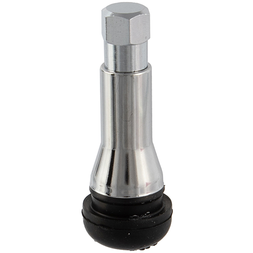 Valvola SNAP-IN cromata TR418 per pneumatici tubeless auto Valvola SNAP-IN cromata TR418 per pneumatici tubeless auto