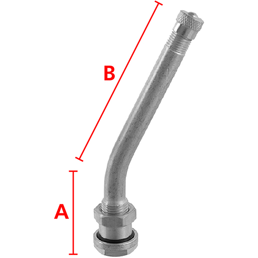 Valvola pneumatici tubeless veicoli commerciali V3-20-4 Disegno tecnico di Valvola pneumatici tubeless veicoli commerciali V3-20-4 100