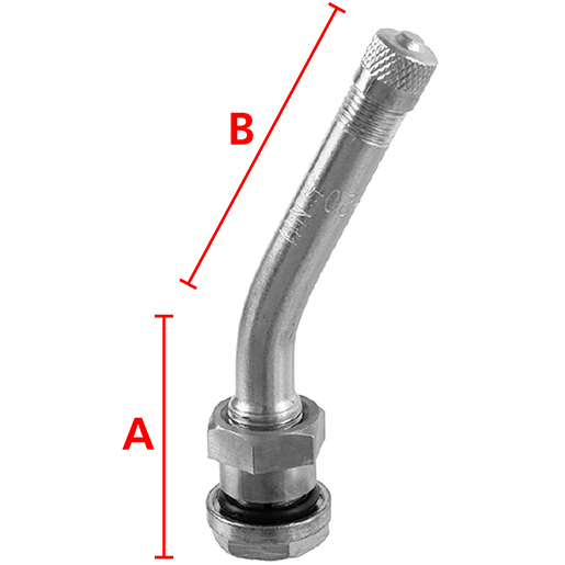 Valvola pneumatici tubeless veicoli commerciali V3-20-5 Disegno tecnico di Valvola pneumatici tubeless veicoli commerciali V3-20-5 100