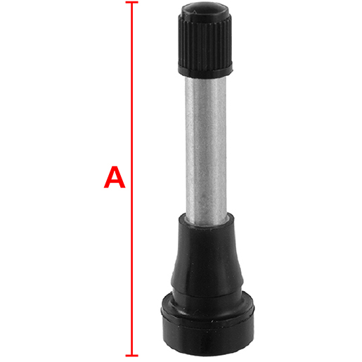 Valvola alta pressione TR602 per pneumatici tubeless furgonati Disegno tecnico di Valvola alta pressione TR602 per pneumatici tubeless furgonati 100