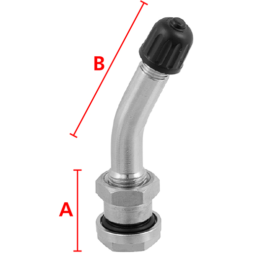 Valvola 1414C per tubeless autocarri con cerchi in lega Disegno tecnico di Valvola 1414C per tubeless autocarri con cerchi in lega 100