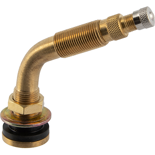 Valvola in ottone per pneumatici tubeless autocarri