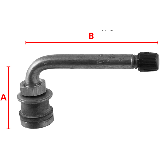 Valvola V3-21-11/TR572C per pneumatici tubeless autocarri Disegno tecnico di Valvola V3-21-11/TR572C per pneumatici tubeless autocarri 100