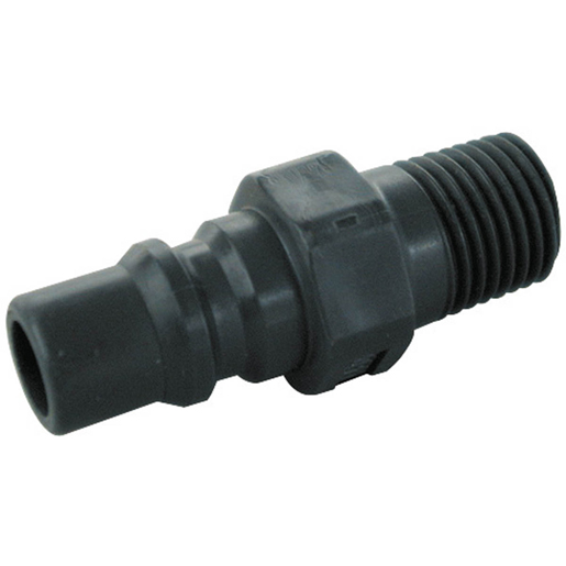 Kunststoffkupplung mit Außengewinde