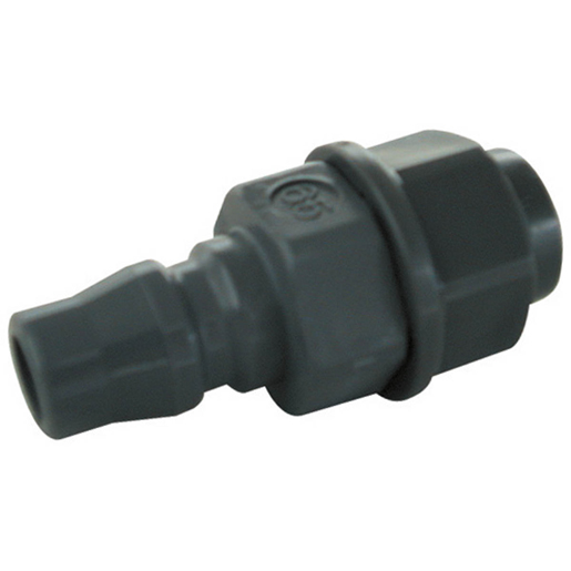 Kunststoffkupplung mit Schlauchanschluss