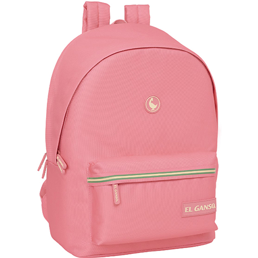 MOCHILA PORTATIL 15,6"USB EL GANSO ROSA
