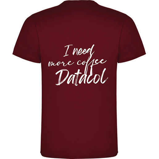 Detalle de CAMISETA MORE COFFE T/2XL 300