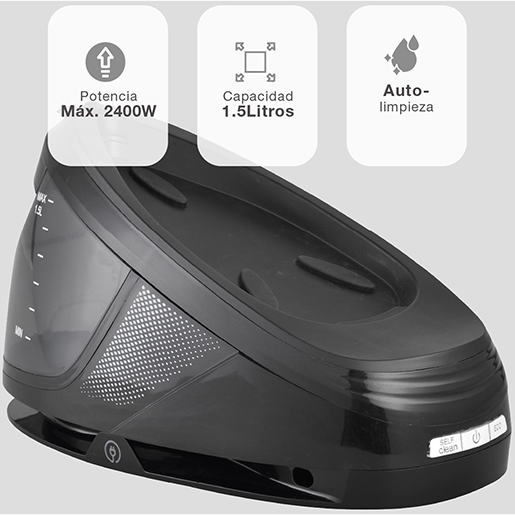 Detalle de Centro de planchado de vapor 2400W 310