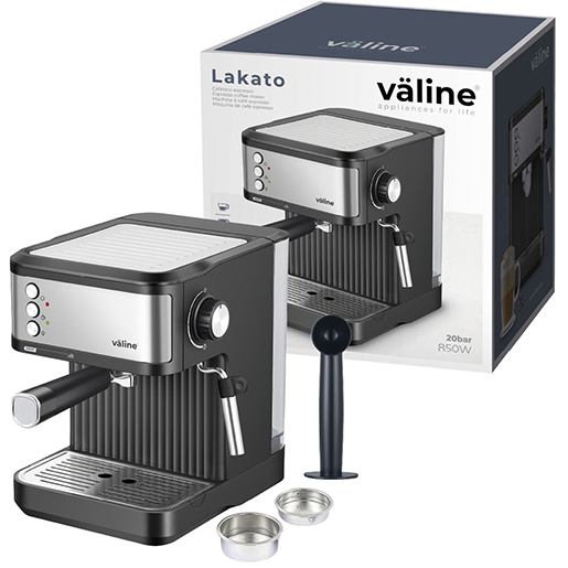Detalle de Cafetera espresso Lakato 850W 300