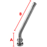 Dessin technique de Valve pour pneus tubeless de véhicules commerciaux V3-20-6 100