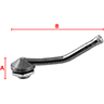 Dessin technique de Valve V3-13-1 pour pneus tubeless de camions 100