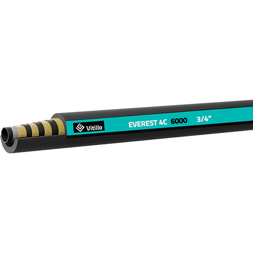 Flexibler Spiralschlaucht 3/4 Flexibler Spiralschlaucht 3/4" 420 bar EVEREST 4C 6000