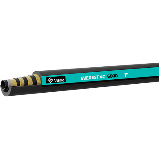 Flexibler Spiralschlaucht 1 Flexibler Spiralschlaucht 1" 420 bar EVEREST 4C 6000