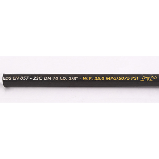 FLEXIBLER SCHLAUCH LONG LIFE 2SC 3/8 Detail von FLEXIBLER SCHLAUCH LONG LIFE 2SC 3/8" 300