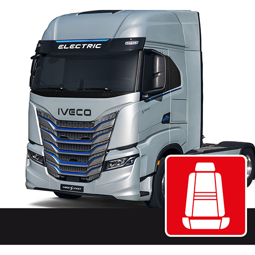 Bezüge IVECO STRALIS S WAY enge Kabine ab 2024