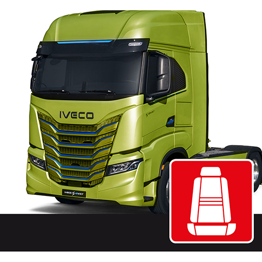 IVECO STRALIS S WAY breite Kabinenbezüge ab 2024
