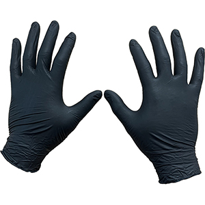 Guantes de nitrilo Datacol Negro
