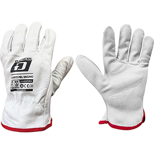 Guante de piel de vacuno