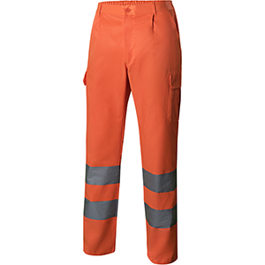 Pantalone monocolore alta visibilità