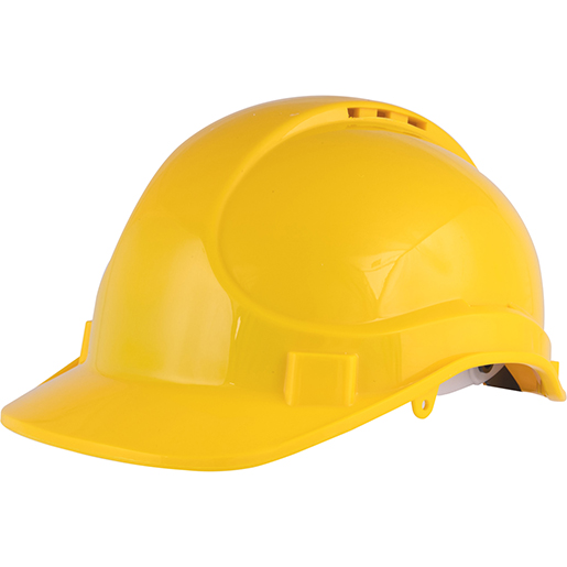 ELMETTO ABS VENTILATO GIALLO ELMETTO ABS VENTILATO GIALLO