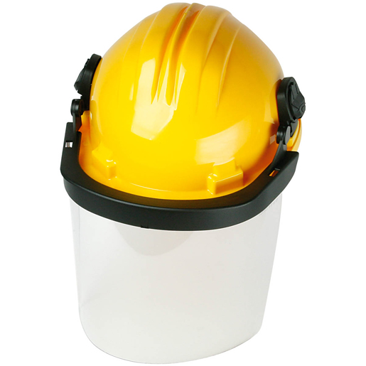 ELMETTO CON VISERA      POLICARBON