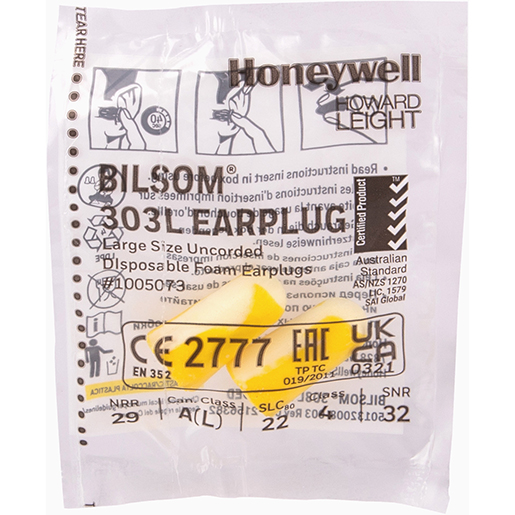 Emballage de BOUCHONS D'OREILLE 200 PAIRES 400