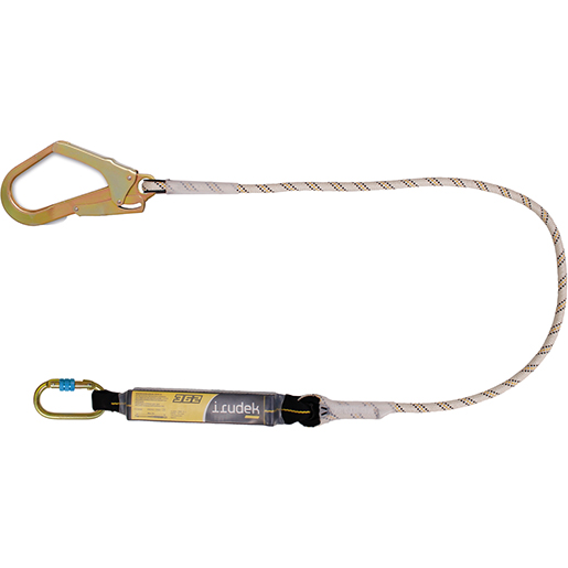 Halbstatischer Seildämpfer mit Karabinerhaken 363