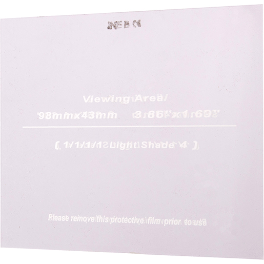 Détail de KIT VERRE POUR MASQUE BLACK (4+1) 300