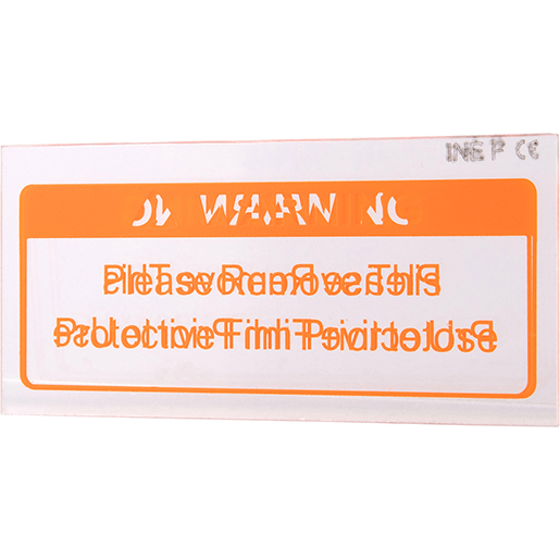 Détail de KIT VERRE POUR MASQUE BLACK (4+1) 305