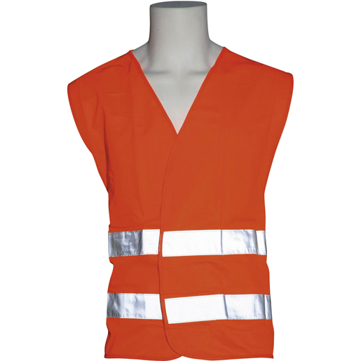 FLUORESZIERENDE WESTE EINHEITSGR. ORANGE FLUORESZIERENDE WESTE EINHEITSGR. ORANGE