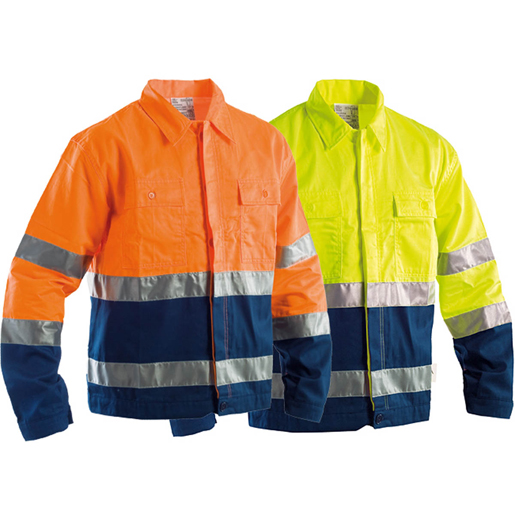 Winterjacke Zweifarbig