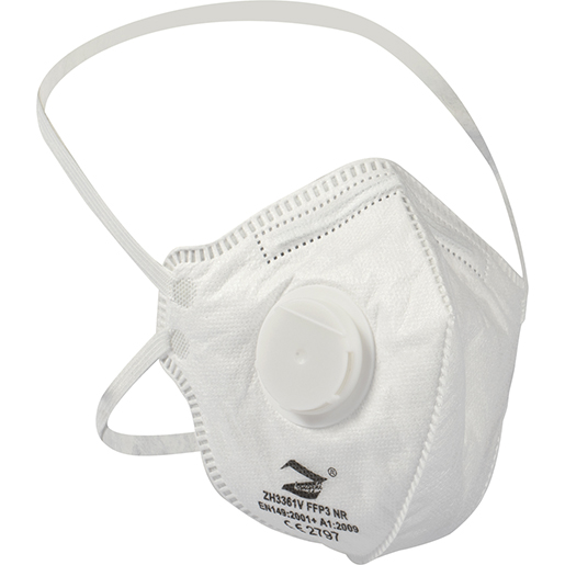 Mascarilla con válvula FFP3D