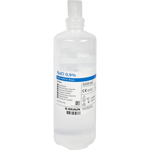Sterile, pyrogenfreie 0,9%ige NaCl-Lösung