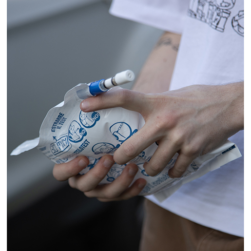 Verwendung von Einweg-Handalkoholtester für Alkoholtests 5 Stück 510