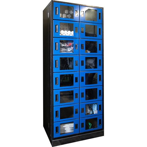 Armadio automatico vuoto DPI 16 scomparti