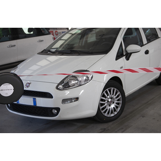 Utilisation de ENROULEUR DE SANGLE ROUGE/BLANC 8 M 500