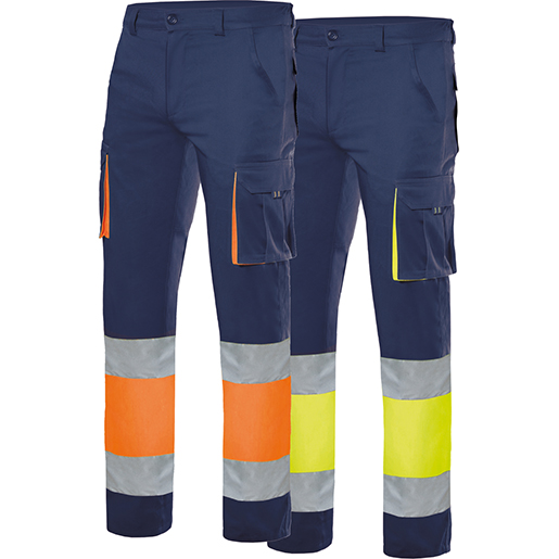 Sommerhose Zweifarbig mit Taschen