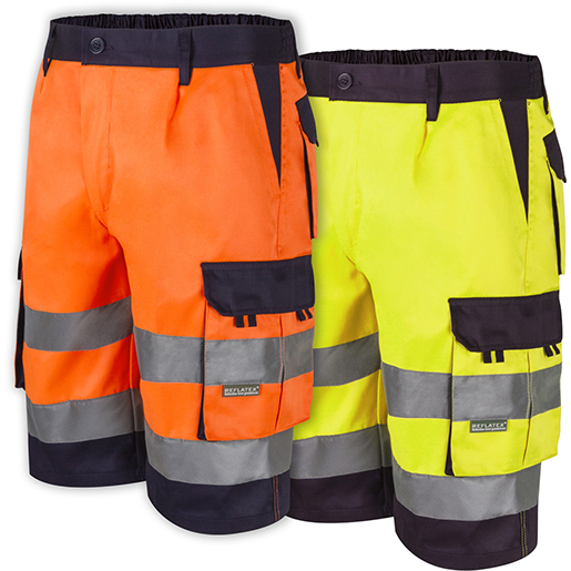 Bermudashorts Zweifarbig