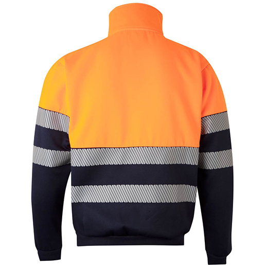 ZIP-SWEATSHIRT M/SEG. HS ORA/BLAU GR XL Detail von ZIP-SWEATSHIRT M/SEG. HS ORA/BLAU GR XL 300